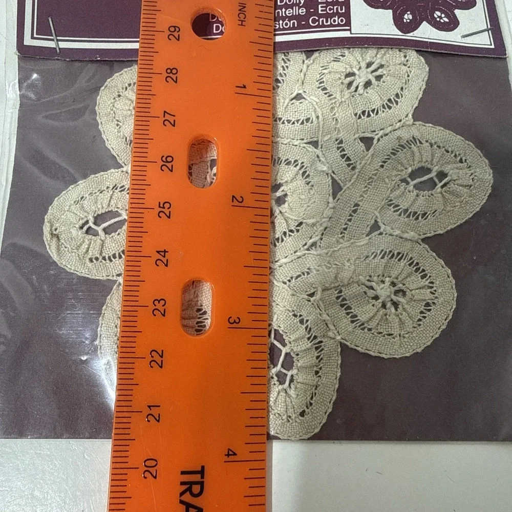 Doily Brand Battenburg Creme Lace 4